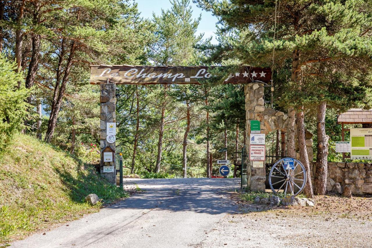 Hotel Camping Le Champ Long La Salle-en-Beaumont Exteriér fotografie